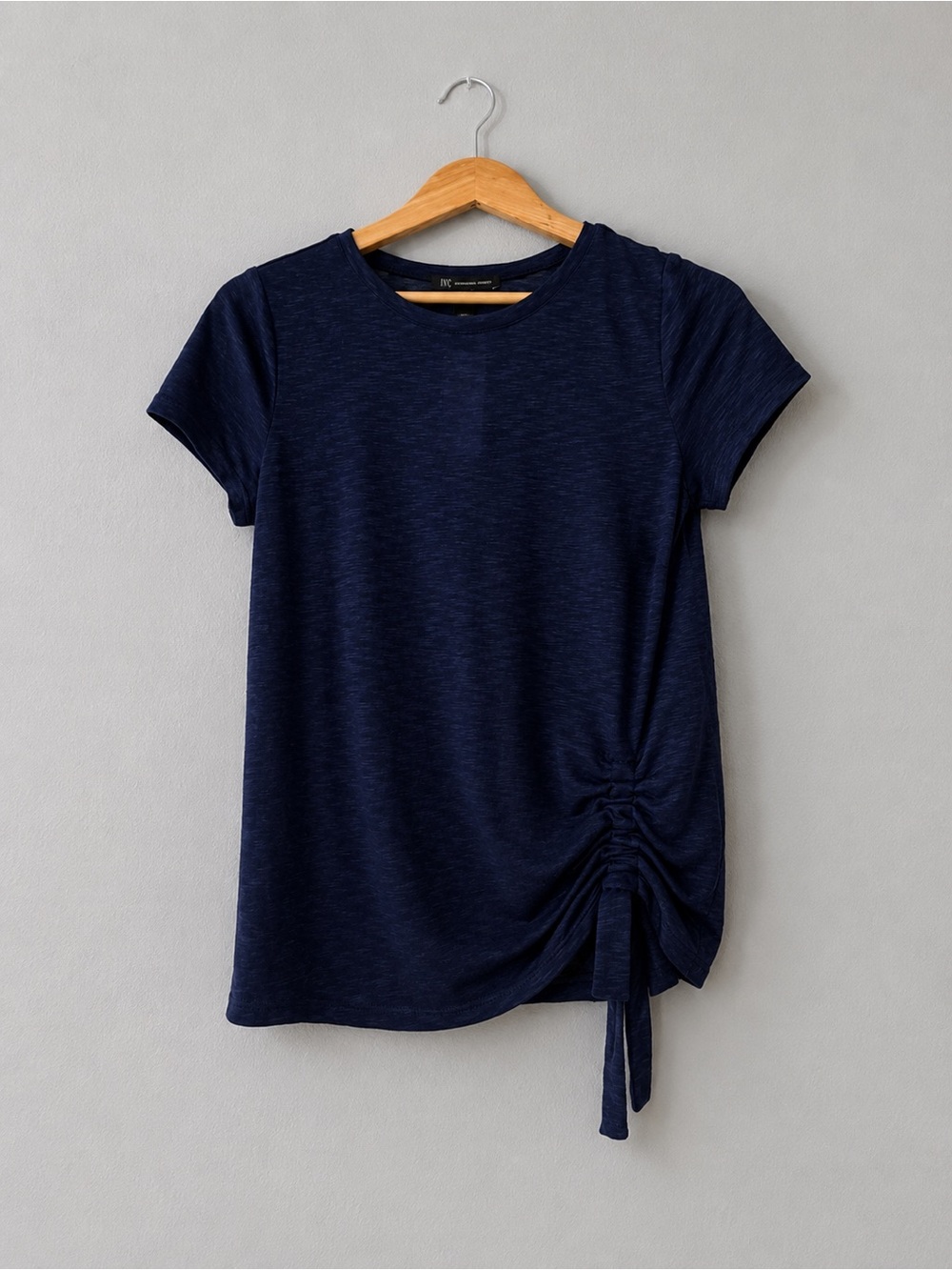 INC Indigo Sea Ruched Side Top Size Small NWT